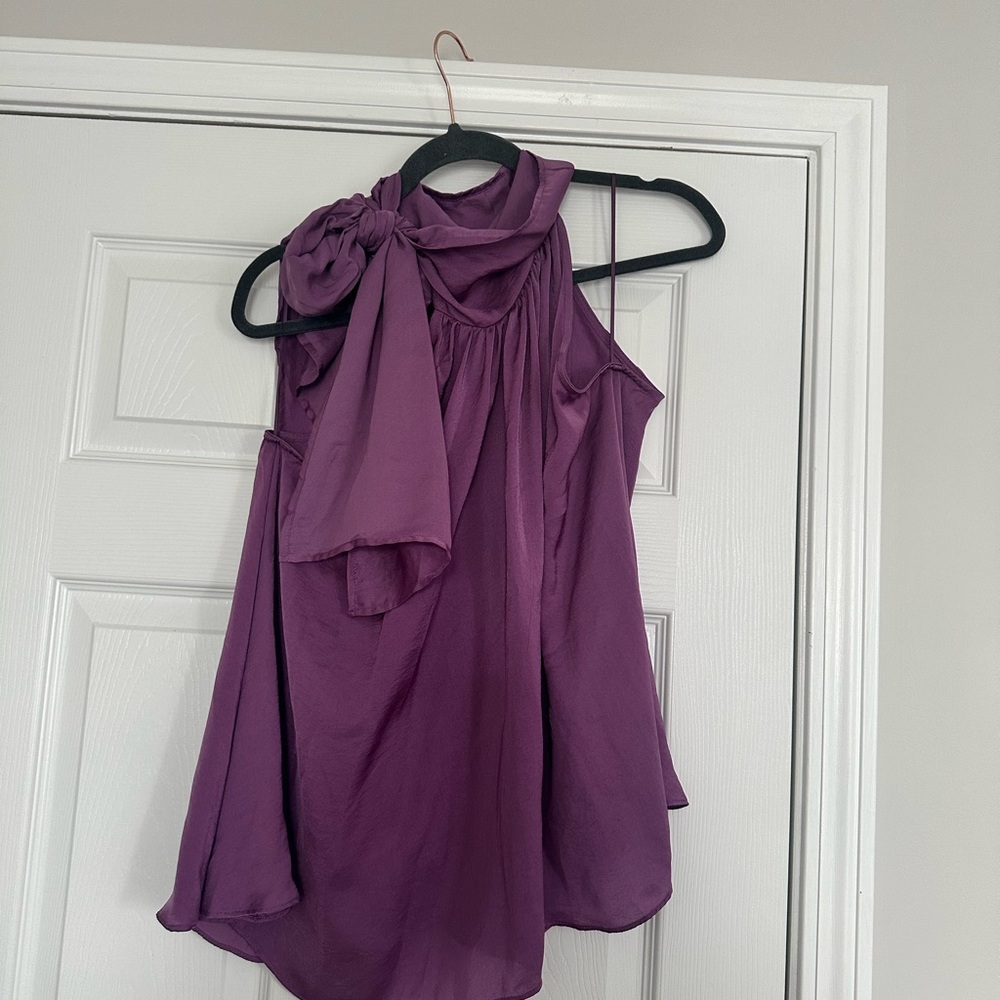 Elegant Purple Women's Top